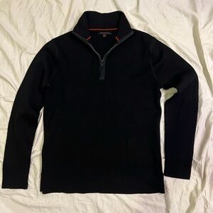 Banana Republic Men’s Small Merino Wool quarter-zip Sweater